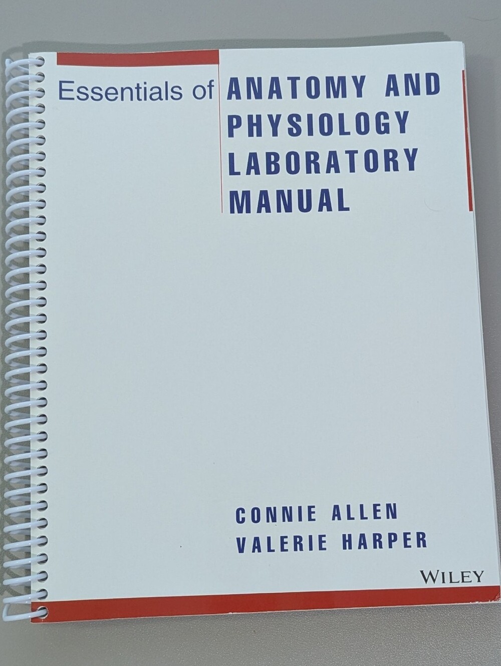 Essentials of Anatomy and Physiology Laboratory Manual ISBN 978-0-471-46516-4